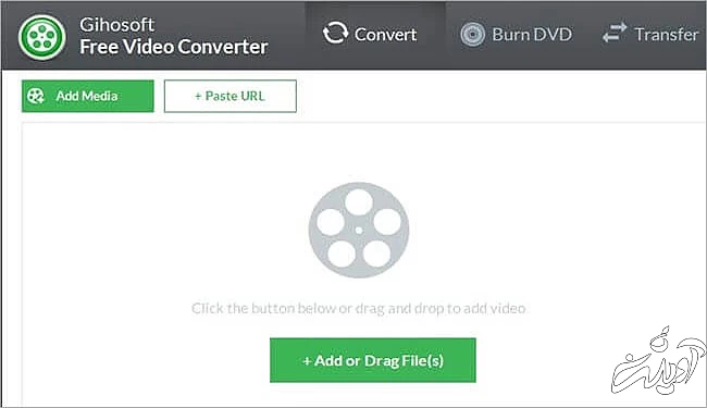 نحوه تغییر فرمت فیلم / Gihosoft